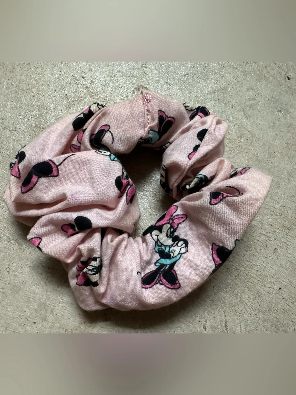 Vintage Disney Character Hair Scrunchie Bundle Tweety Bird Tigger Minnie Mouse